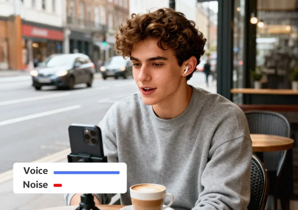 QCY MeloBuds N60 Earbuds - Black - GC - Image 6