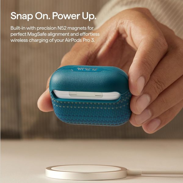 AirPods Pro 3 Pitaka Aramid Fiber Magnetic Case - Moonrise - Image 6