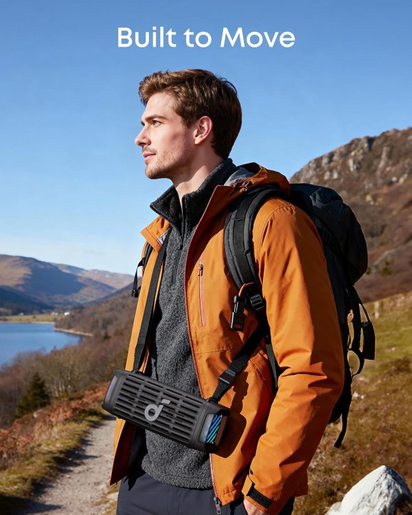 Anker Soundcore Boom 3i Portable 50W Bluetooth Speaker - Black - D5100010 - OP - Image 2