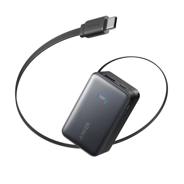 A1638011_Richimage_TD01_US Anker Nano Power Bank 10000mAh 45W Built-In Retractable USB-C Cable Best Price in Pakistan