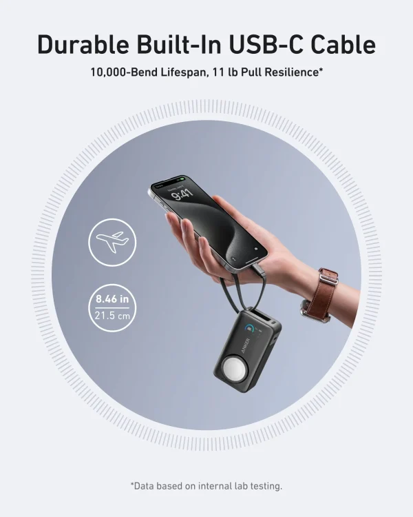 Anker MagGo Powerbank 10000mAh 35W - Black - A1657H11 - OP - Image 3