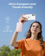 Anker Zolo Powerbank 10000mAh 35w Built-In Dual USB-C Cable - White - A1680H22 - OP - Image 2