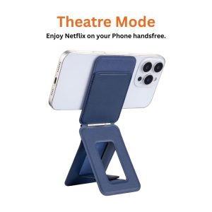 Magnetic Tripod Stand & Wallet by Skip the Noise - Orange - Image 5