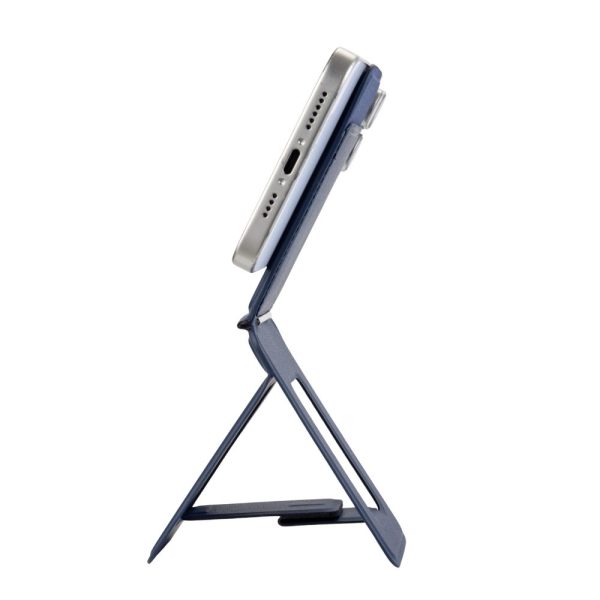 Magnetic Tripod Stand & Wallet by Skip the Noise - Blue - Image 5