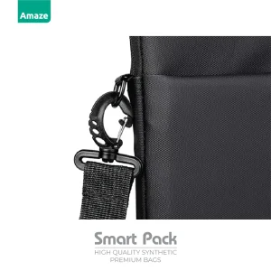 Amaze A905 Smart Pack Synthentic Premium Bag 13/14inch - Black - BIS - Image 2