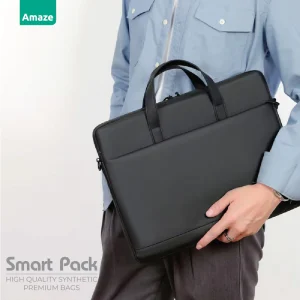 Amaze A905 Smart Pack Synthentic Premium Bag 13/14inch - Black - BIS - Image 6