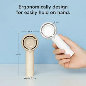 Jisulife Handheld Fan Life 5 Plus 4000mAh - White - Image 9