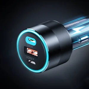 Choetech TC0011 130W Car Charger - Black - GC - Image 5