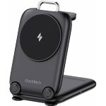 Choetech 3-in-1 Magnetic Wireless Charger 15W - T816- F - Black - GC