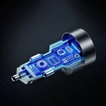 Choetech TC0011 130W Car Charger - Black - GC - Image 3