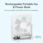 Jisulife Table Fan Life 1 4500mAh - Green - Image 6