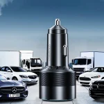 Choetech TC0011 130W Car Charger - Black - GC - Image 2