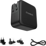 Choetech PD6055 70W Gan Travel Charger - Black - GC - Image 3