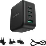 Choetech PD6055 70W Gan Travel Charger - Black - GC - Image 2