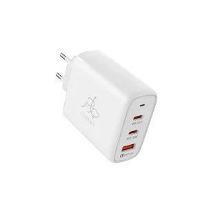Taar Fusion Triple Boost PD 65W with C to C Cable - White - Image 3