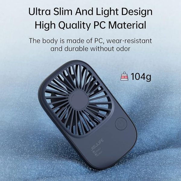 Jisulife Handheld Fan Life 2 2000mAh - Blue - Image 3