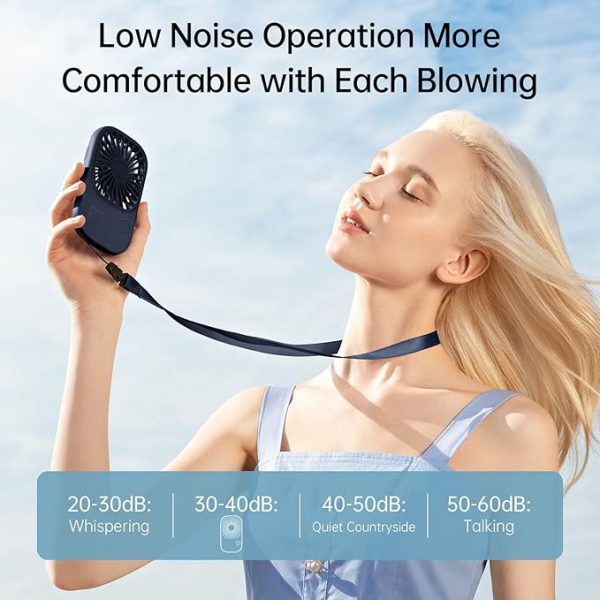 Jisulife Handheld Fan Life 2 2000mAh - Blue - Image 5
