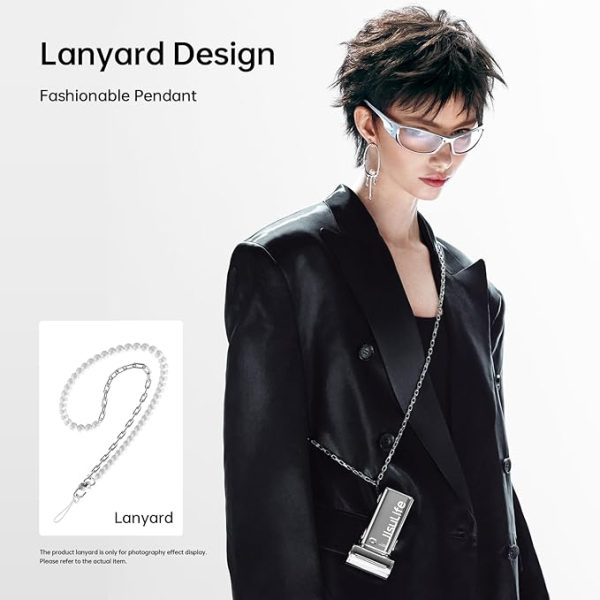 Jisulife Handheld Fan Life 9 5000mAh - Chrome - Image 2