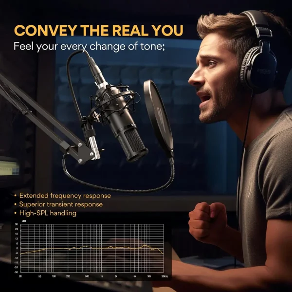 Maono XLR Condenser Microphone - PM320 - OP - Image 6