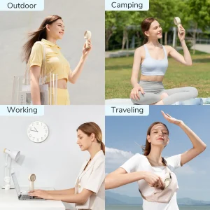 Jisulife Handheld Fan Life 5 Plus 4000mAh - White - Image 2