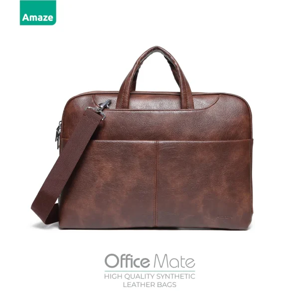 Amaze A920 Office Mate Synthentic Leather Bag Best Price in Pakistan