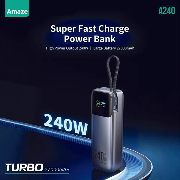 Amaze A240 27000mAh 240W Power Bank - BIS - Image 6