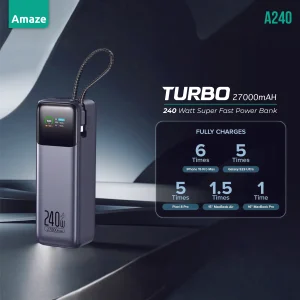 Amaze A240 27000mAh 240W Power Bank - BIS - Image 5