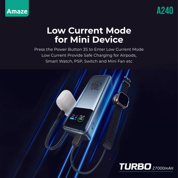 Amaze A240 27000mAh 240W Power Bank - BIS - Image 3