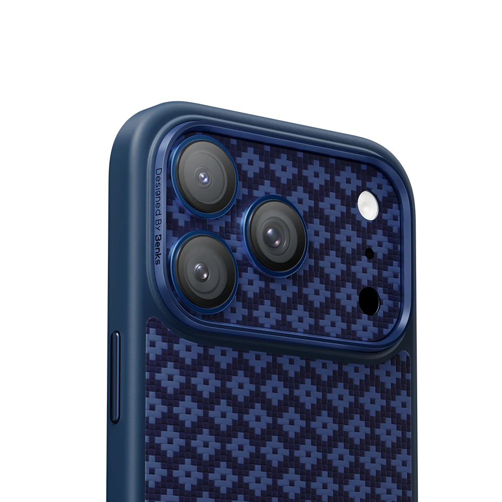 iPhone 17 Pro ArmorWarrior Lens Protector - 6948005920586 - Armorgrid Blue - Image 2