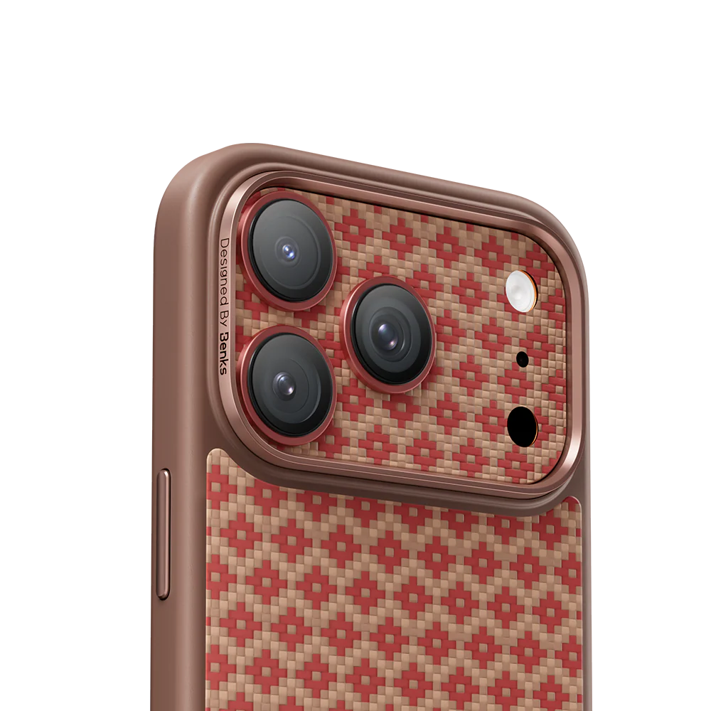 iPhone 17 Pro ArmorWarrior Lens Protector - 6948005920173 - Armorgrid Orange - Image 2