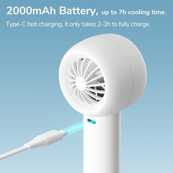 Jisulife Handheld Fan Life 5 2000mAH - Green - Image 5