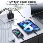 Choetech PD3016 GaN 140W PD Fast Charger - Black - GC - Image 8