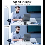 Choetech PD3016 GaN 140W PD Fast Charger - Black - GC - Image 7