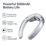 Jisulife Neck Fan Pro 1 5000mAh - Grey - Image 4