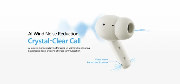 QCY Buds QT43 Earbuds - Black - GC - Image 5