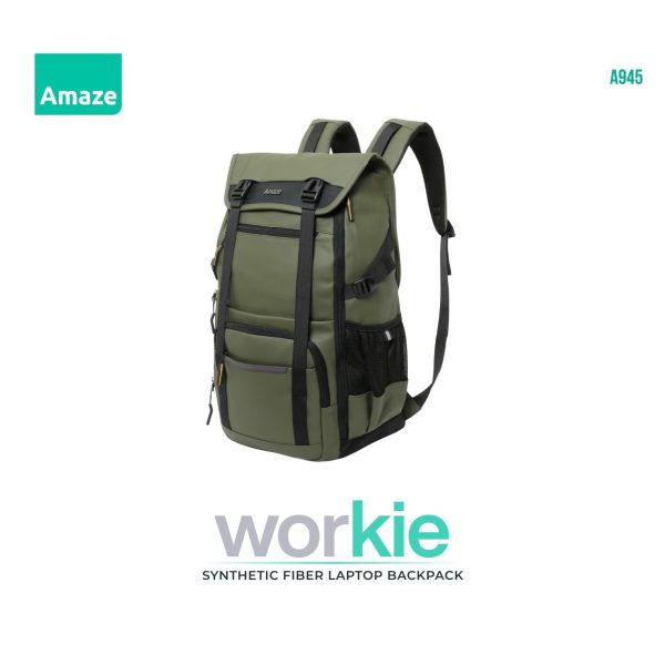 Amaze A945 Premium Synthetic Fiber Backpack Best Price in Pakistan