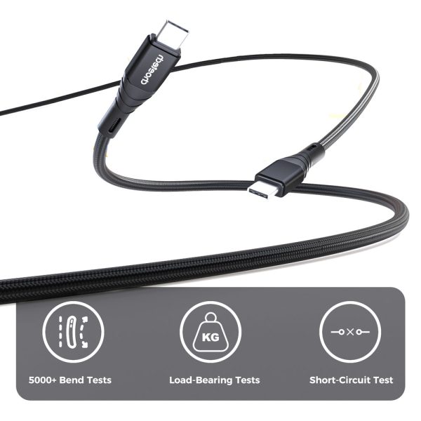 Choetech XCC-1008 100W C to C Cable - Black - GC - Image 6