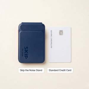 Magnetic Tripod Stand & Wallet by Skip the Noise - Blue - Image 4