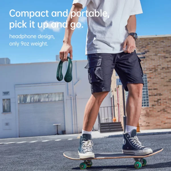 Jisulife Neck Fan Life 3 4000mAh - Black - Image 8