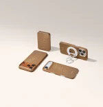 PITAKA MagEZ Grip 3 Compatible with MagSafe Ring for iPhone 17/16/15/14/13/12 - Golden Glint - Image 4