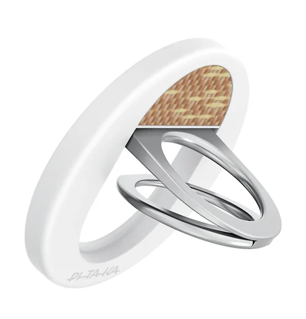 PITAKA MagEZ Grip 3 Compatible with MagSafe Ring for iPhone 17/16/15/14/13/12 - Golden Glint - Image 3