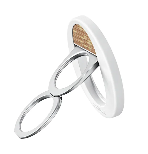 PITAKA MagEZ Grip 3 Compatible with MagSafe Ring for iPhone 17/16/15/14/13/12 - Golden Glint - Image 2