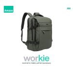 Amaze A950 Workie Synthetic Fiber Backpack - Green - BIS