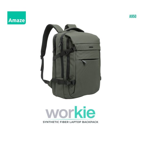 Amaze A950 Workie Synthetic Fiber Backpack Best Price in Pakistan