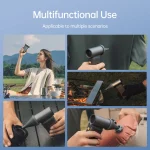 Jisulife Handheld Fan Ultra 1 9000mAh - Dark Grey - Image 4