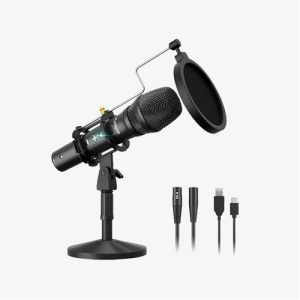 Maono USB/XLR Dynamic Broadcast Microphone - HD300 Best Price in Pakistan