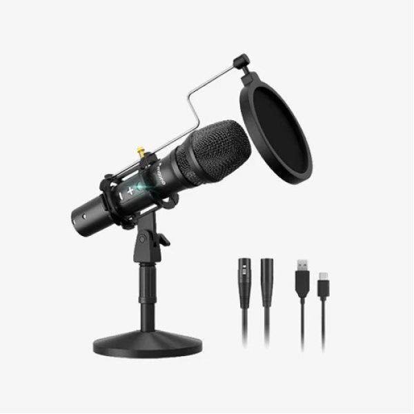 Maono USB/XLR Dynamic Broadcast Microphone - HD300 Best Price in Pakistan