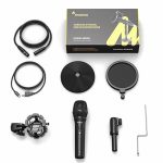 Maono USB/XLR Dynamic Broadcast Microphone - HD300T - OP - Image 5