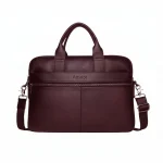 Amaze A925 Executive Original Leather Bag 15.6inch - Brown - BIS