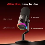 Maono Wireless USB Microphone - PD100W S  - OP - Image 3